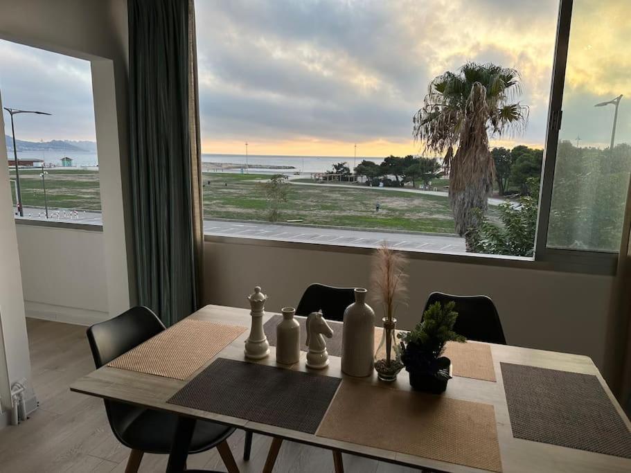 Appart T3 Vue Mer En Face Des Jo Marseille Extérieur photo